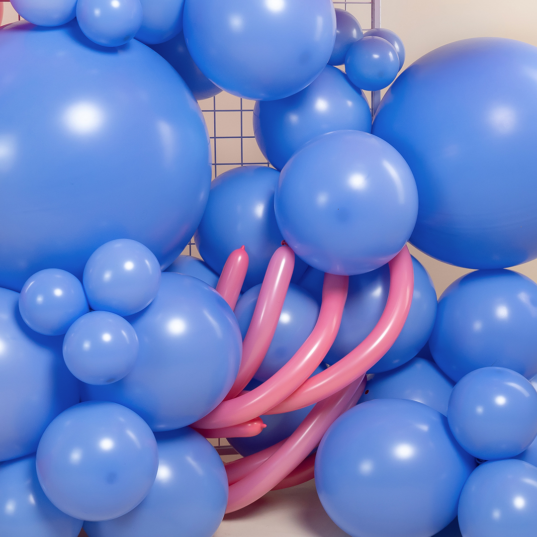 Шар (18''/46 см), Лавандово-синий (042), пастель, 25 шт.