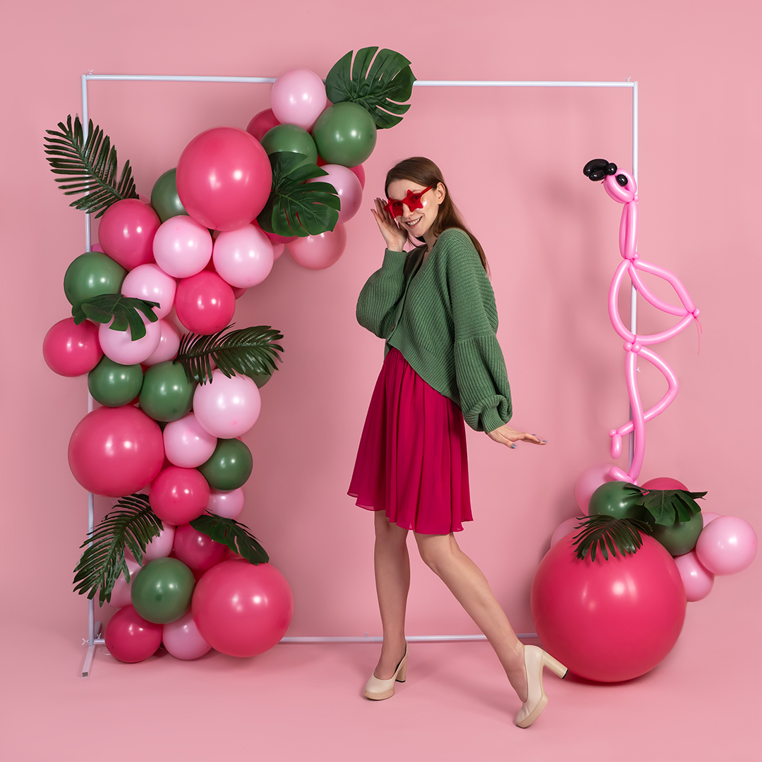 Шар (12''/30 см), Авокадо, пастель ретро, 100 шт.