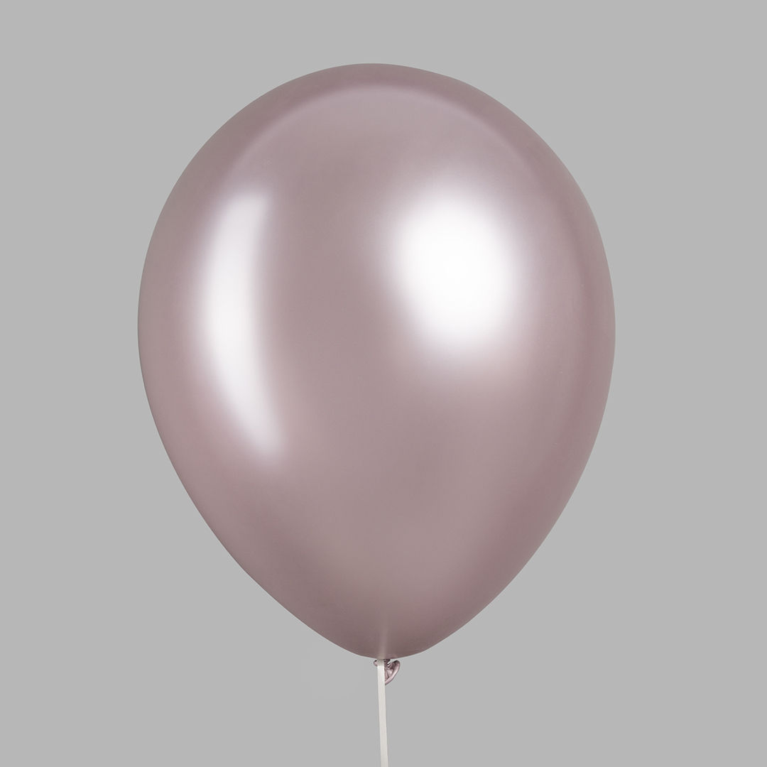 Шар (12''/30 см), Розовый цветок (809), шелк, 12 шт.