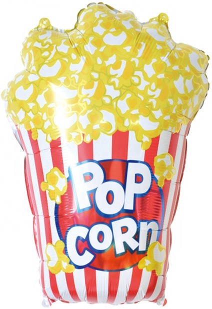 Шар (23''/58 см) Фигура, Попкорн, 1 шт.