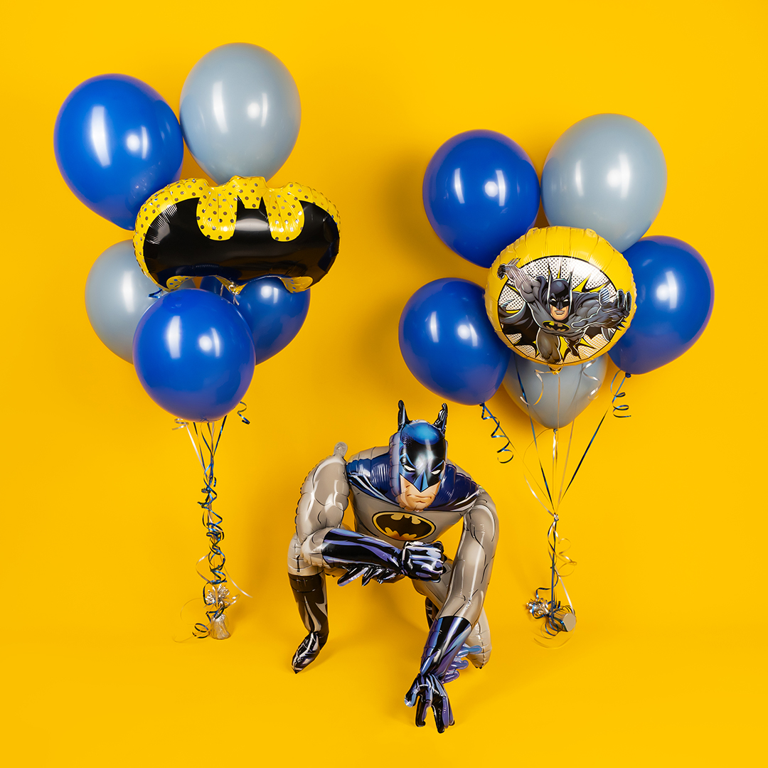 Шар (25''/64 см) Фигура 3D, Бэтмен, 1 шт. в уп.