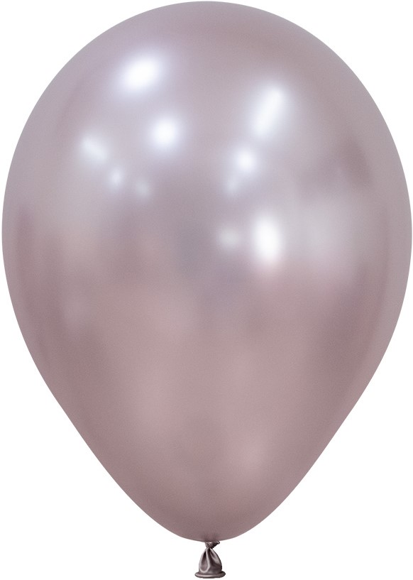 Шар (12''/30 см), Розовый цветок (809), шелк, 12 шт.