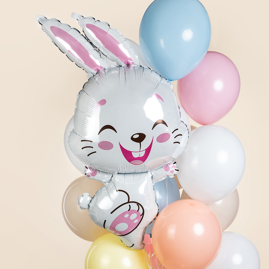 Шар (36''/91 см) Фигура, Милый зайка, 1 шт. в уп.