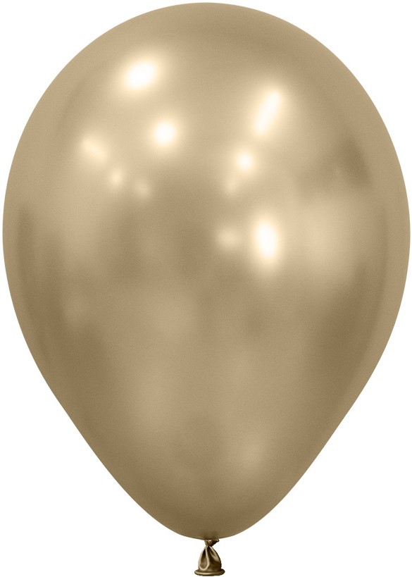 Шар (5''/13 см), Золотой Песок (870), шелк, 50 шт.