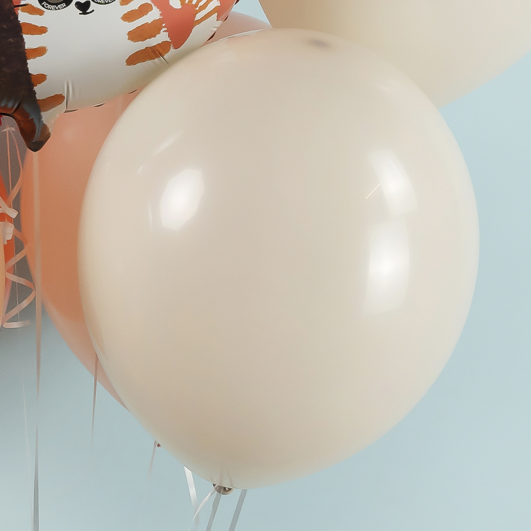 Шар (12''/30 см), Белый песок, пастель ретро, 100 шт.