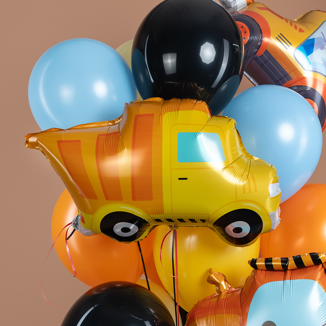 Шар (26''/66 см) Фигура, Грузовик Самосвал, 1 шт.