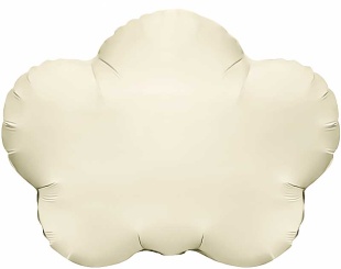 Шар (19''/48 см) Фигура, Облако, Сатин, 1 шт. в уп. (цв.этик.)