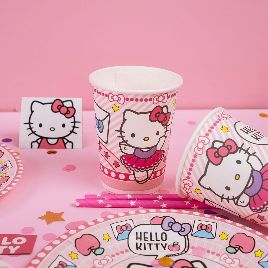 Стаканы (250 мл) Hello Kitty, 6 шт.
