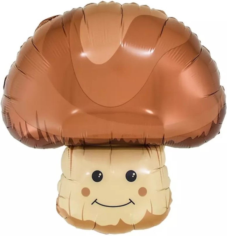 Шар (23''/58 см) Фигура, Гриб Боровик, 1 шт.