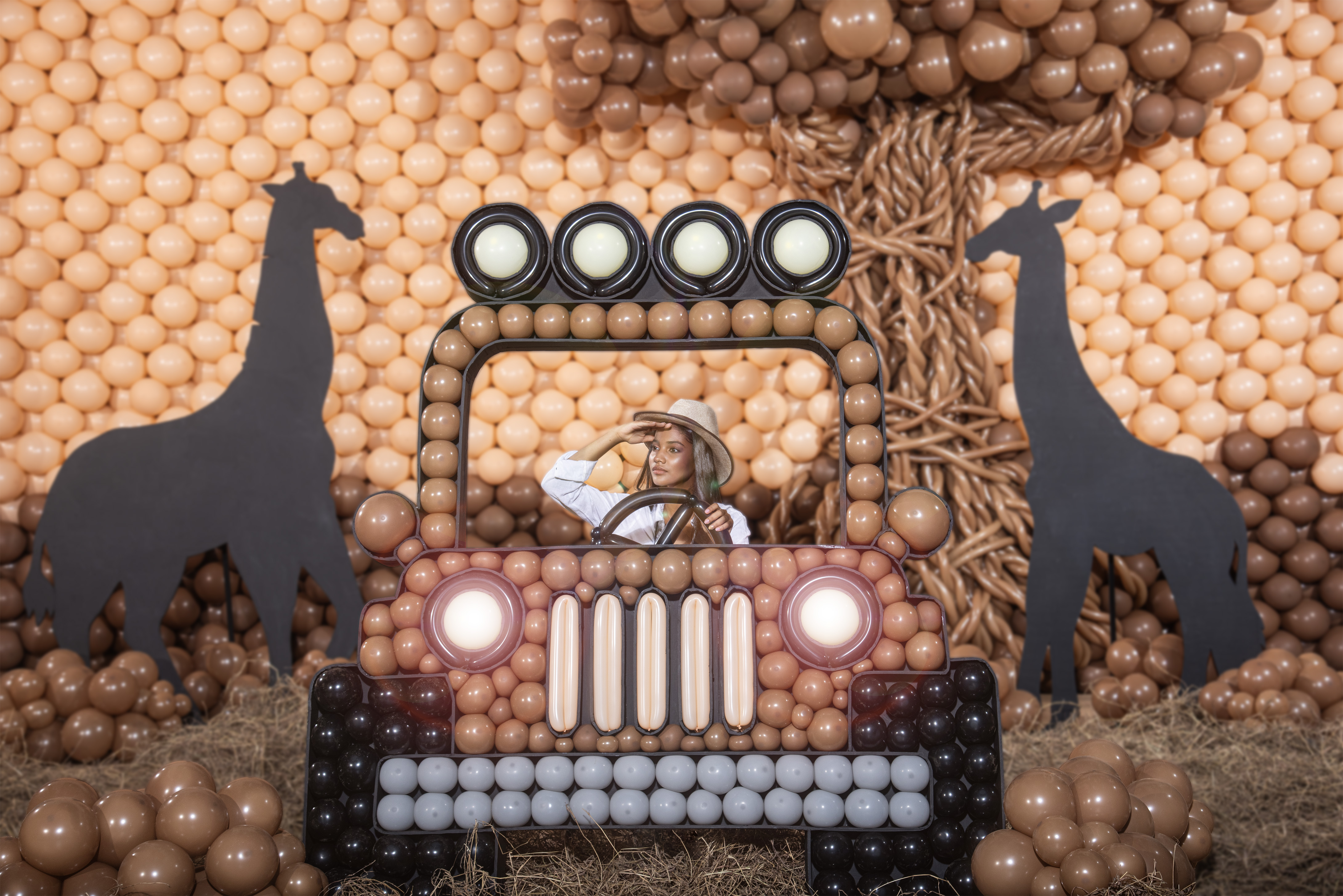 Шар (12''/30 см), Телесный (661), макарунс, 12 шт.