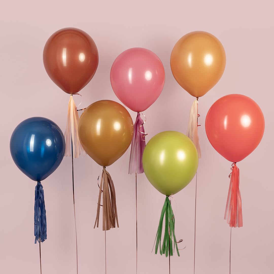 Гирлянда Тассел, Сливовый, 35*12 см, 12 листов.