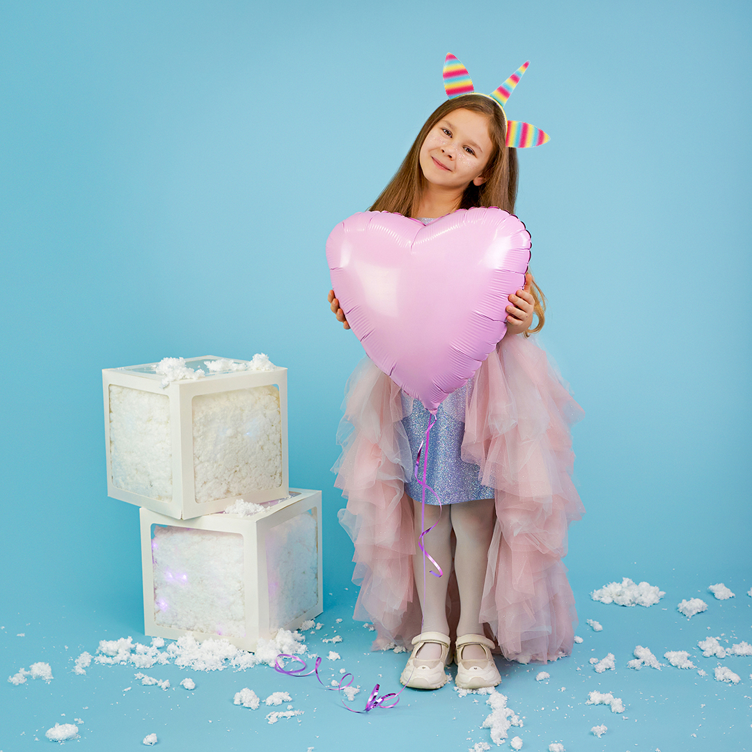 Ободок, Единорог, Радужный, с блестками, 1 шт. 