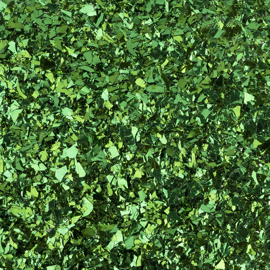 Конфетти дробленые Зеленый, Металлик, 20 г.