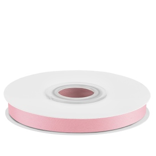 Лента атласная (0,7 см*22,85 м) Светло-розовый, 1 шт.