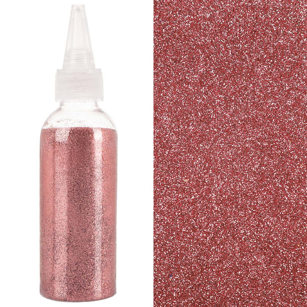 Глиттер Розовое Золото, 80 г.