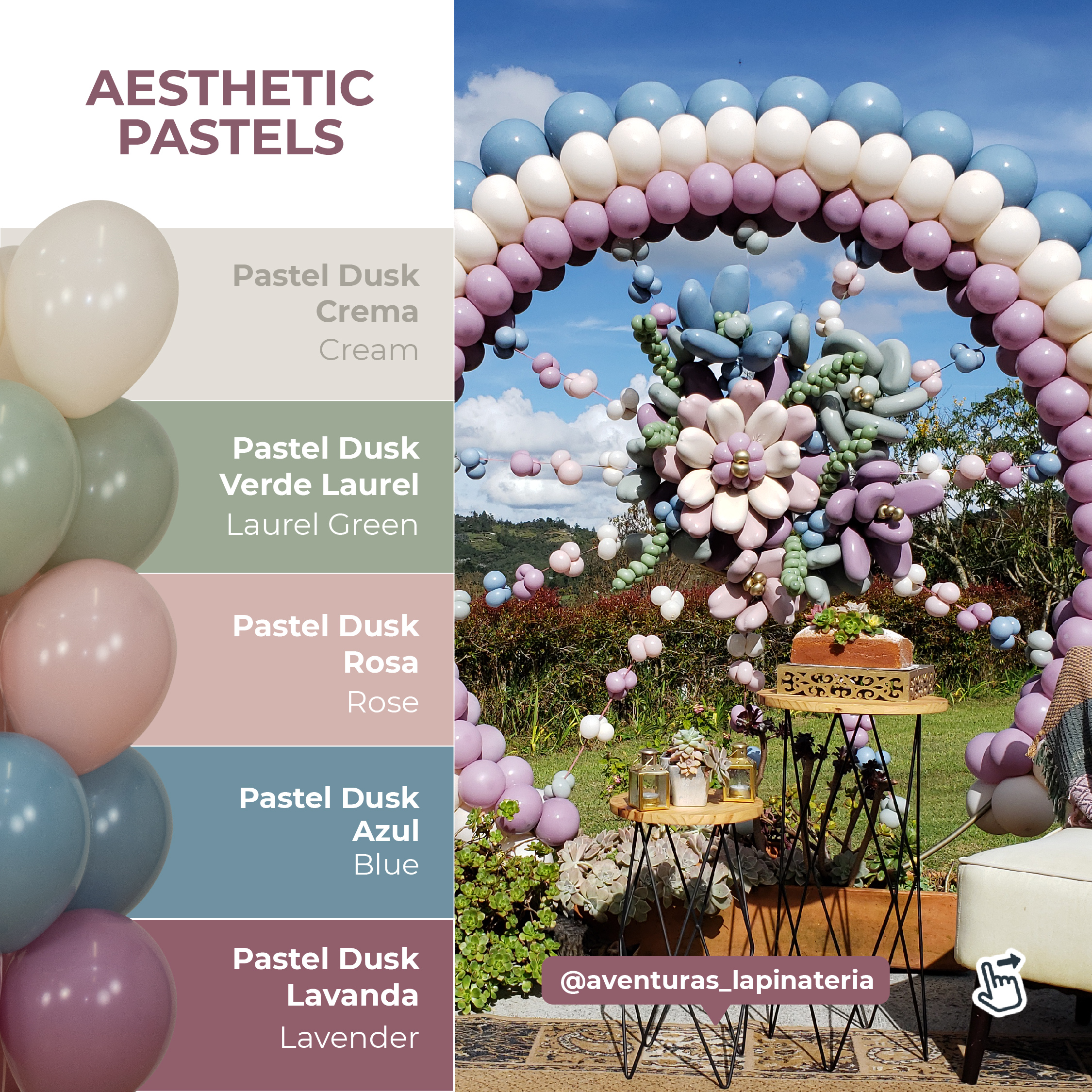 Шар (18''/46 см), Лаванда (150), пастель ретро, 25 шт.