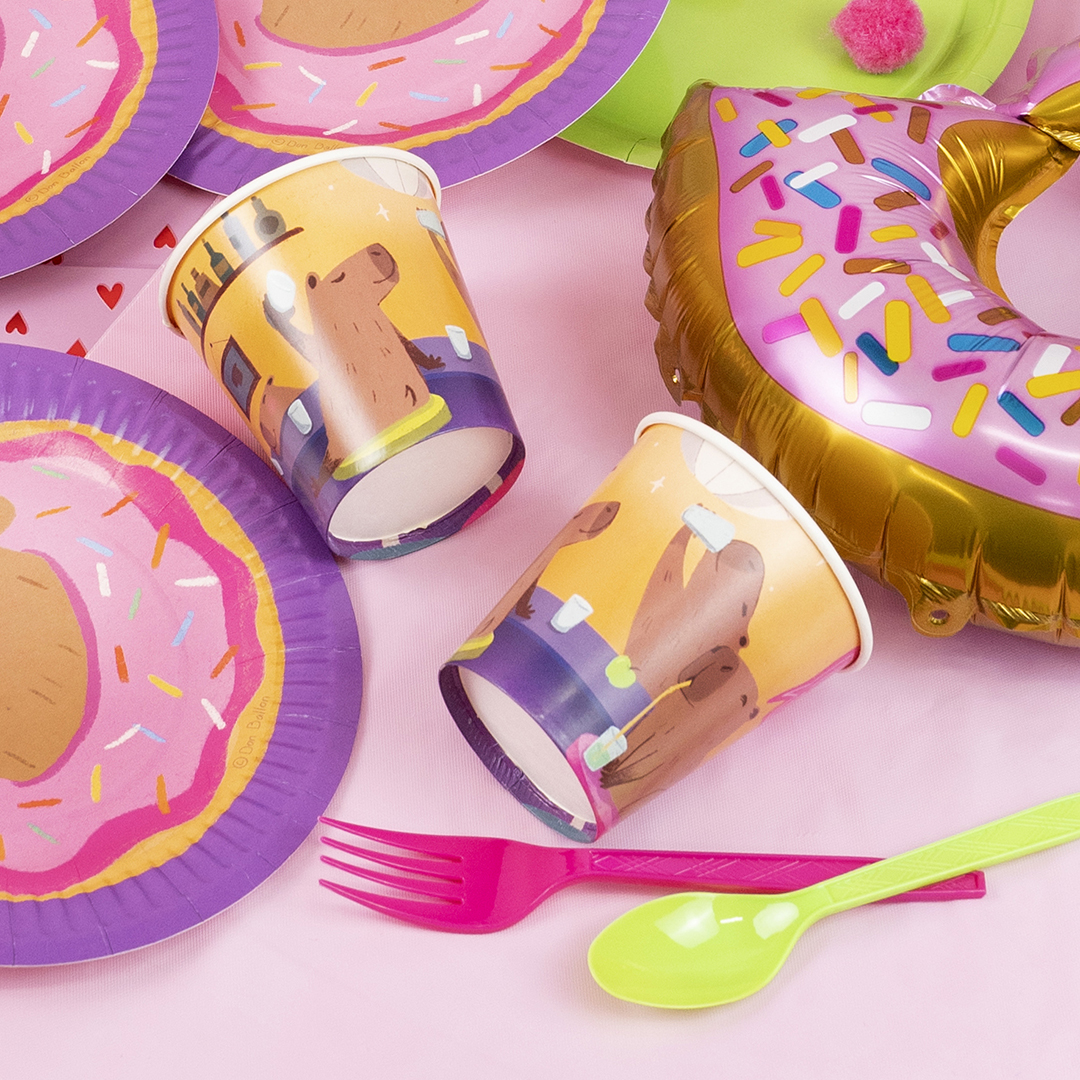 Вилки, Ярко-розовый, 15 см, 10 шт. в упак. 