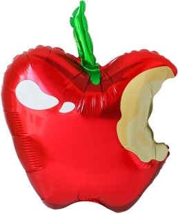 Шар (21''/53 см) Фигура, Яблоко, 1 шт. в уп.