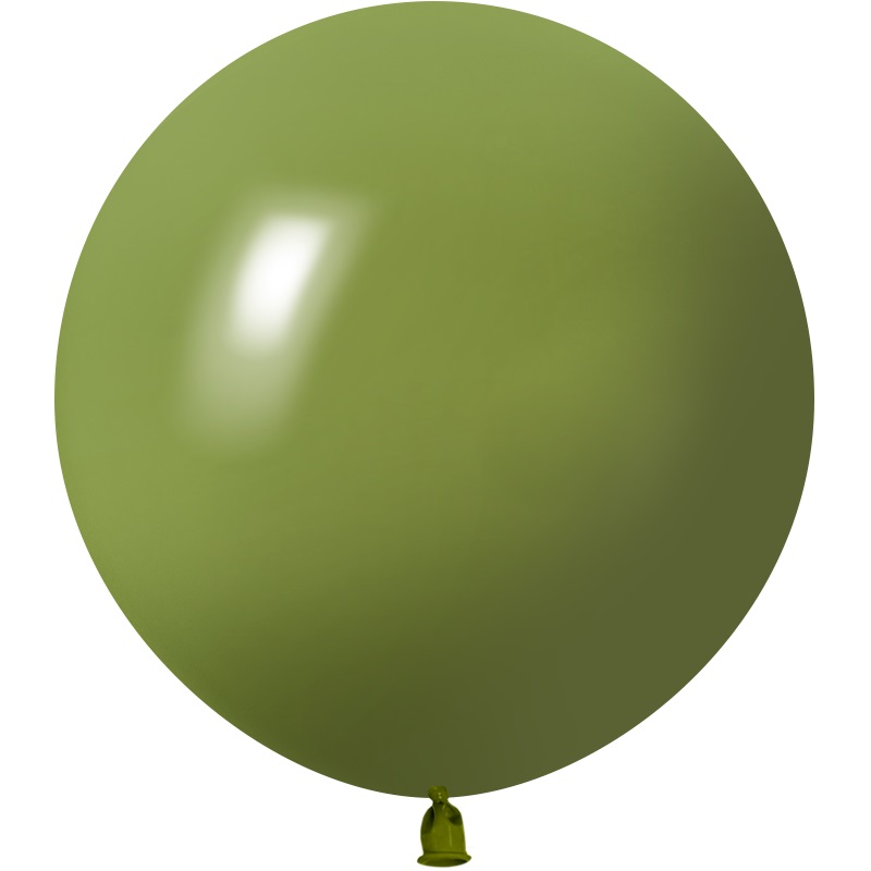 Шар (36''/91 см), Оливковый, пастель ретро, 1 шт.