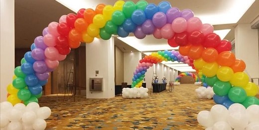Делаем арку из шаров своими руками!