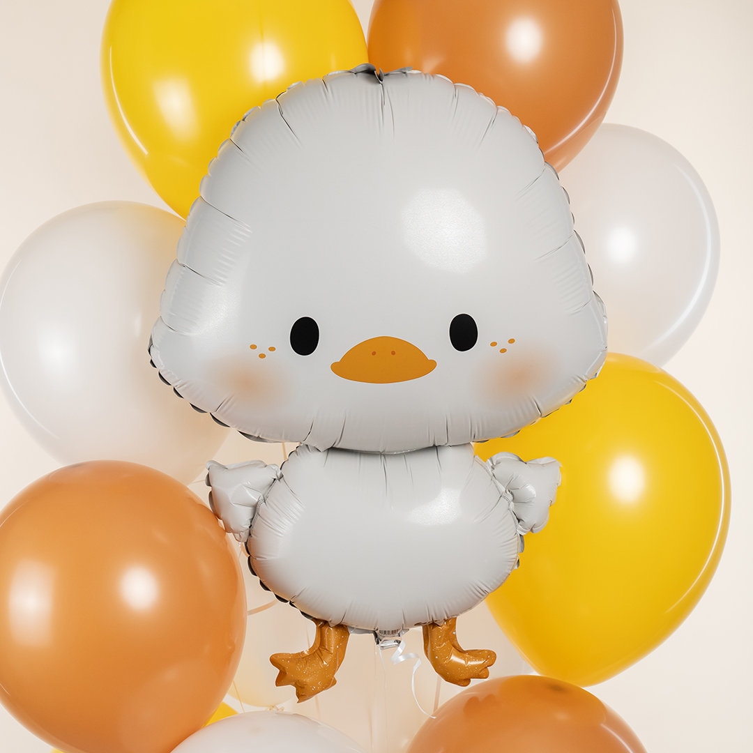 Шар (25''/64 см) Фигура, Гусь Обнимусь, 1 шт. в уп.