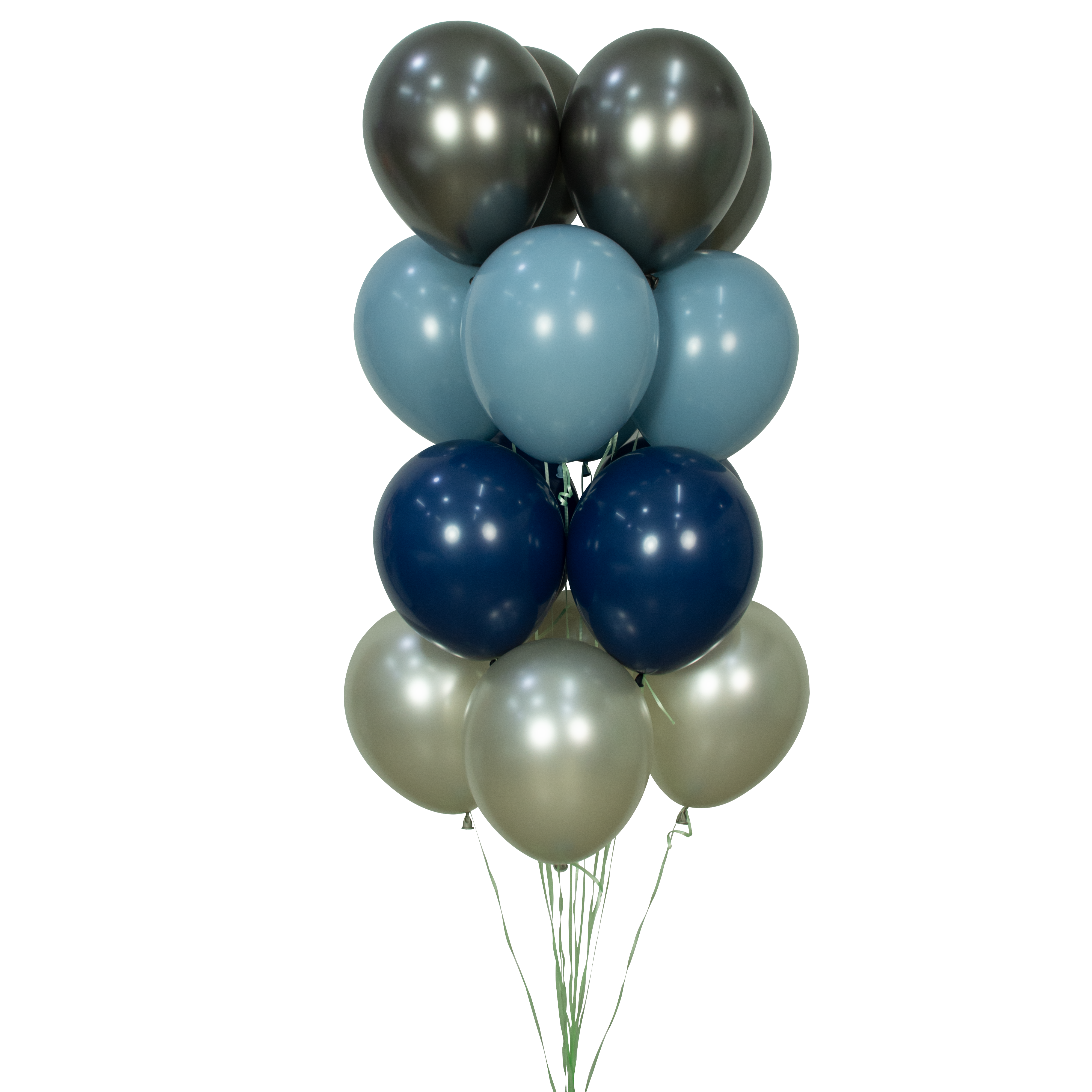 Шар (12''/30 см), Полуночный Серый (880), шелк, 50 шт.