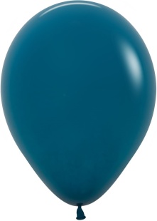 Шар (9''/23 см), Глубокий бирюзовый (035), пастель, 100 шт.