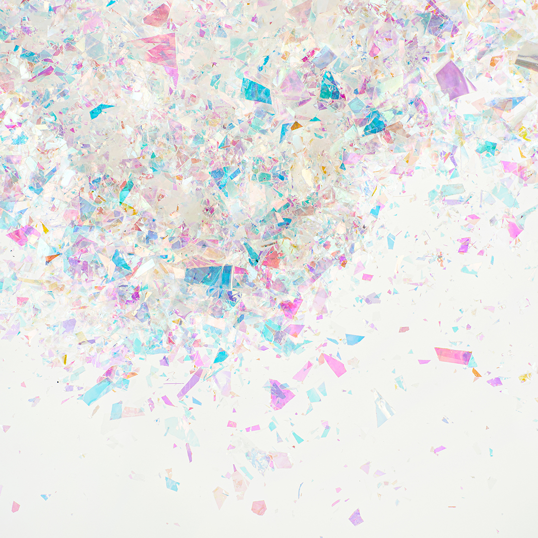 Конфетти дробленые Белый, Хамелеон, 20 г.