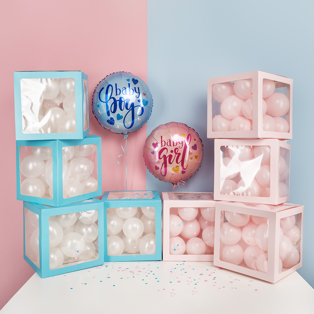 Шар (18''/46 см) Круг, Малышка Девочка, 1 шт.