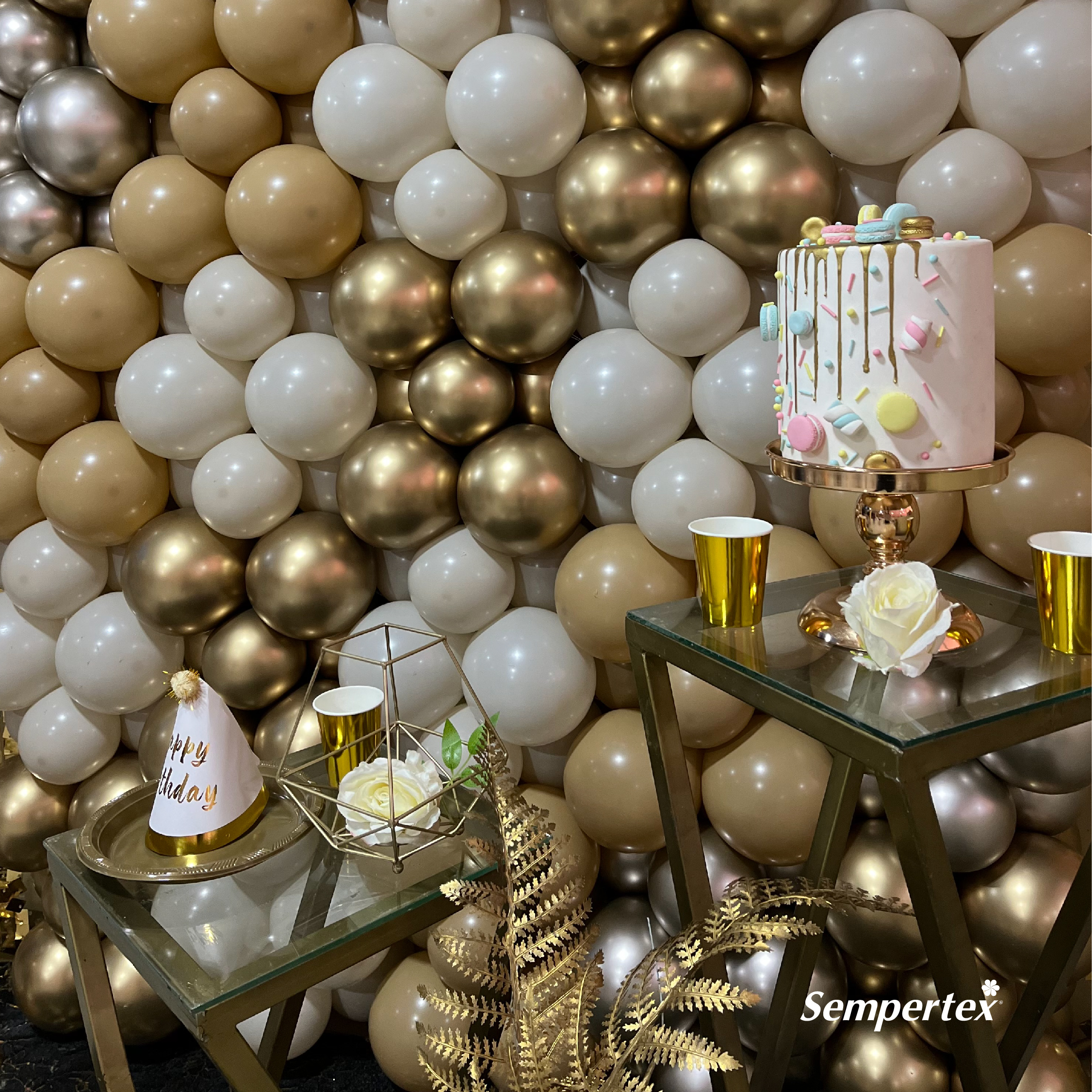 Шар (12''/30 см), Кофе Латте (073), пастель, 50 шт.