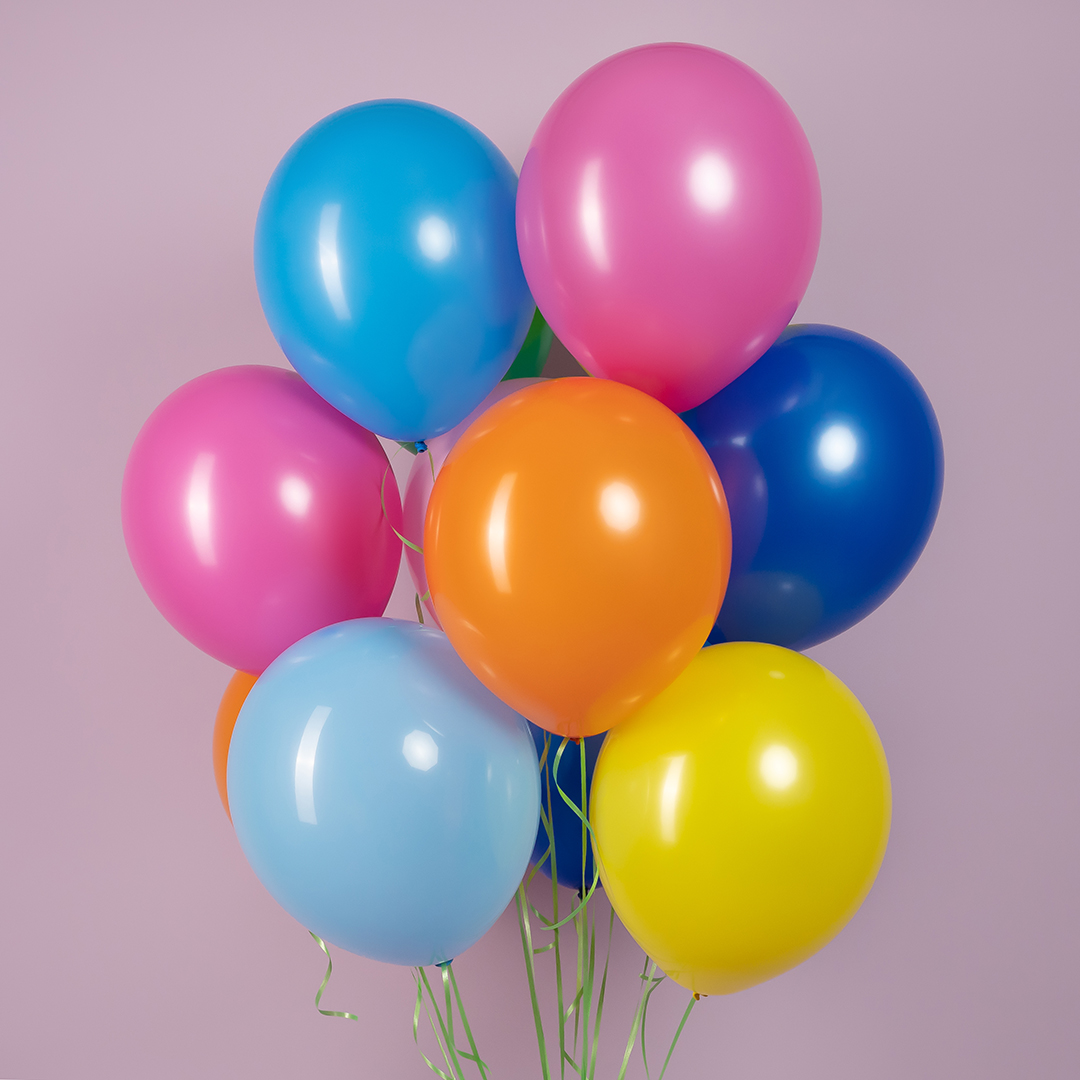 Шар (12''/30 см), Желтый, пастель, 100 шт.