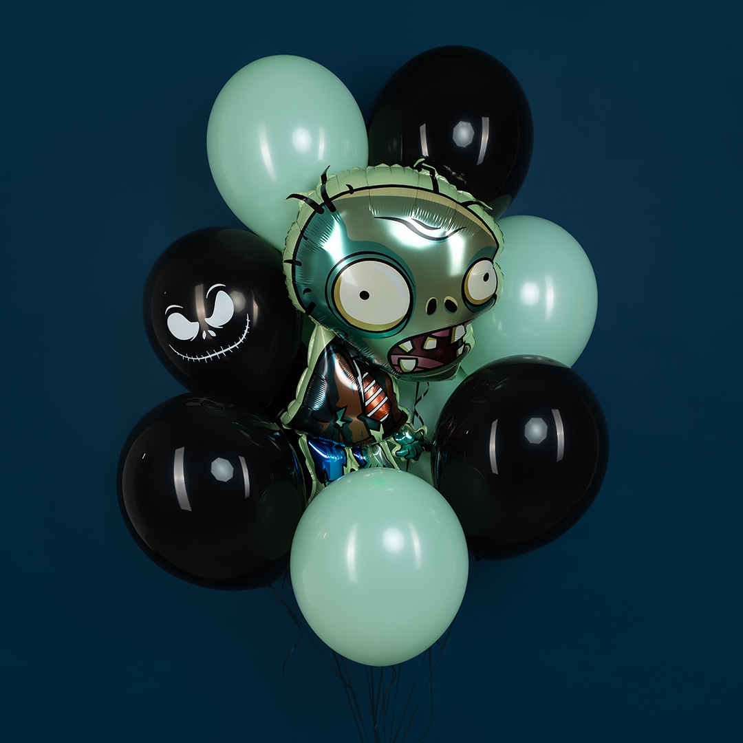 Шар (36''/91 см) Фигура, Зомби, 1 шт. в уп.