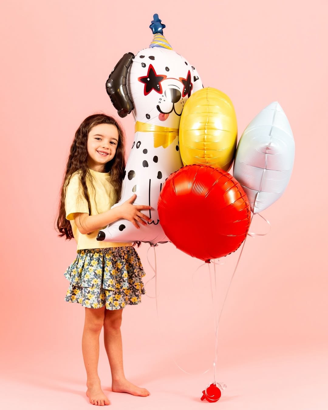 Шар (18''/46 см) Круг, Красный, Сатин, 1 шт.