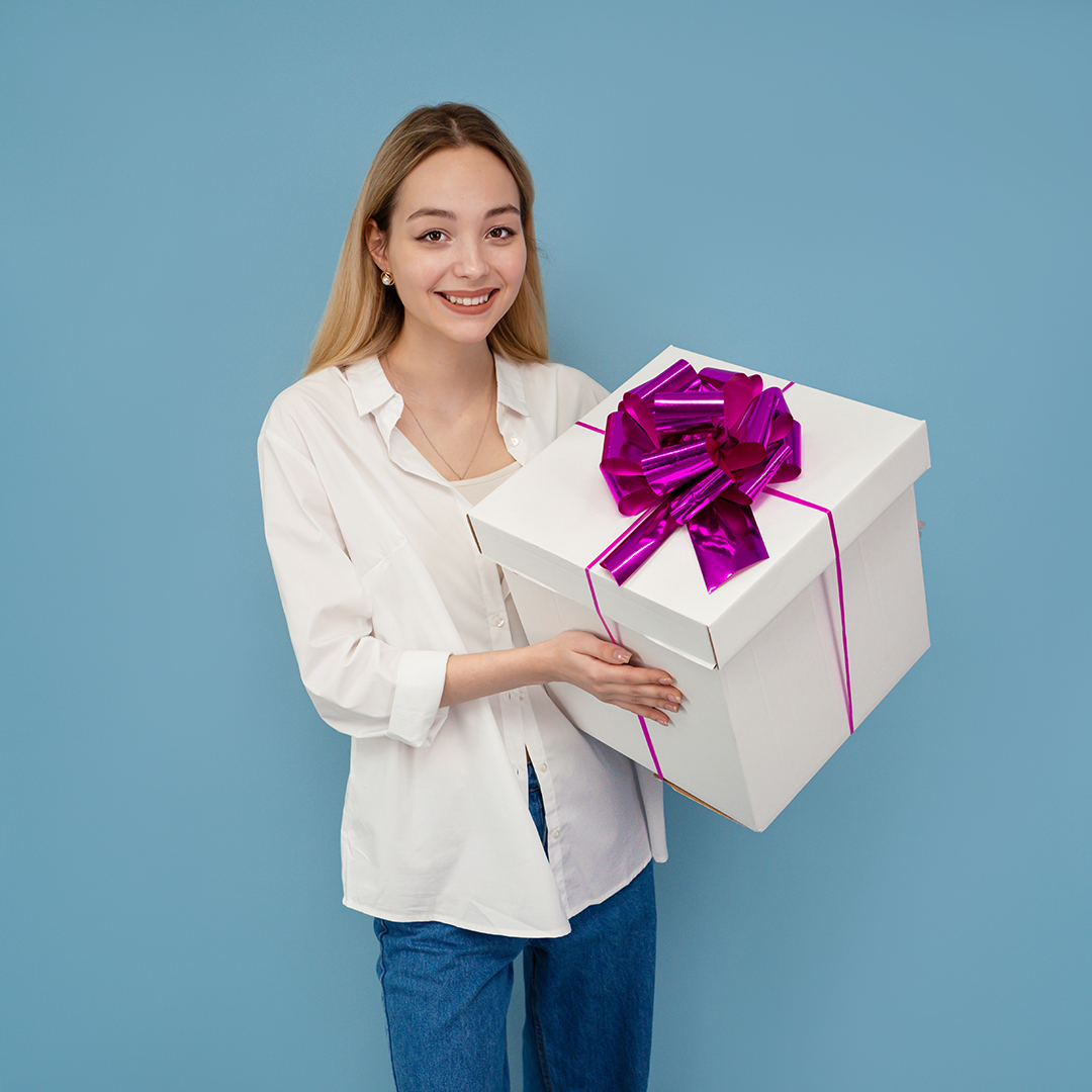 Бант Шар, Фуше, Металлик, 21 см, 1 шт. в упак. 