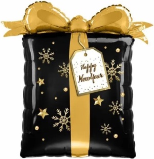 Шар (27''/69 см) Фигура, Подарок на Новый Год, 1 шт. в уп.