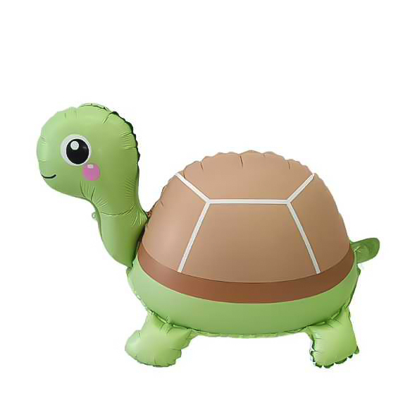Шар (28''/71 см) Фигура 3D, Черепашка, 1 шт.