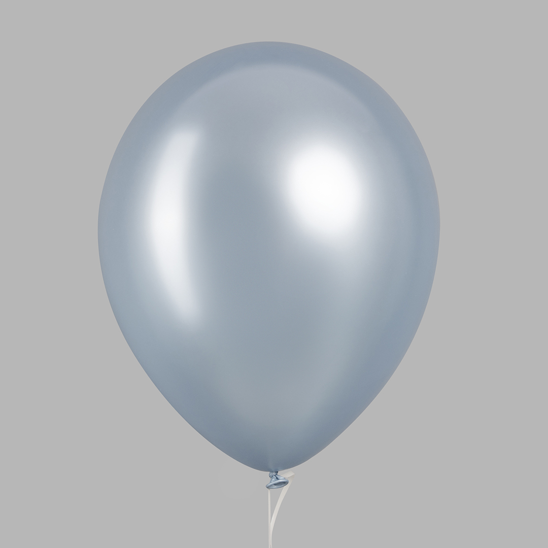 Шар (12''/30 см), Арктический голубой (839), шелк, 12 шт. Шар (12''/30 см), Арктический голубой (839), шелк, 12 шт.