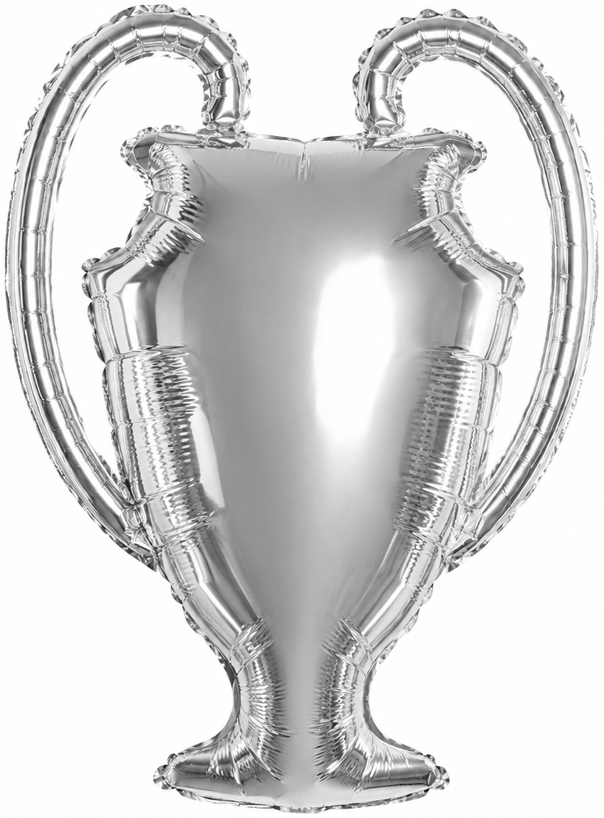 Шар (30''/76 см) Фигура, Кубок Чемпиона, Серебро, 1 шт.