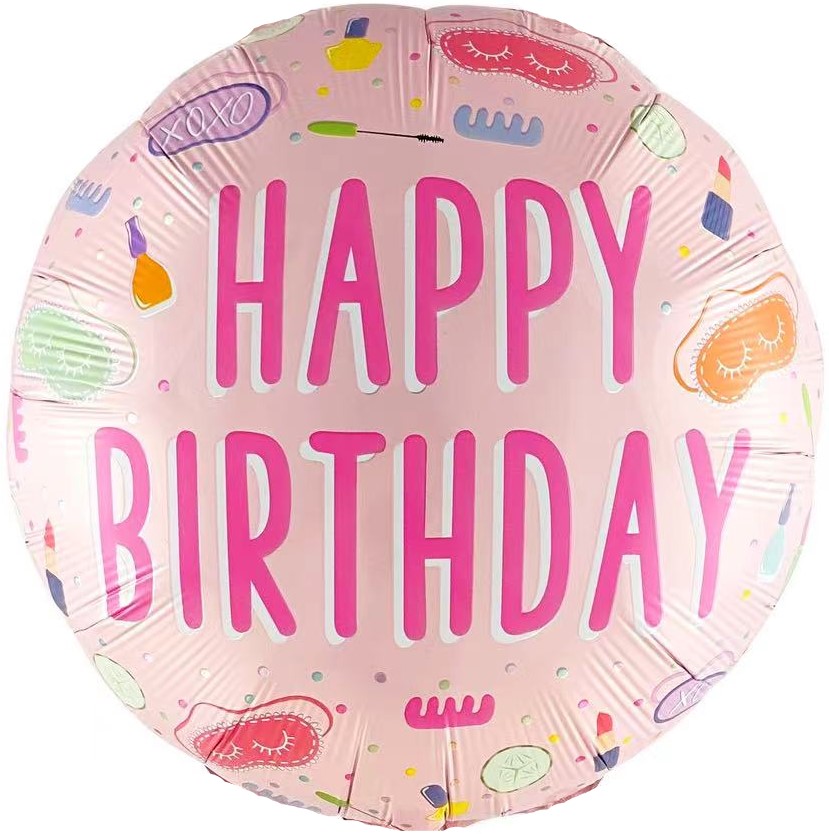 Шар (18''/46 см) Круг, Дамские штучки, 1 шт.