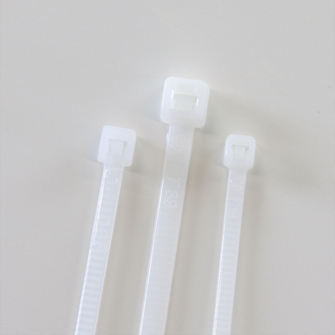 Стяжка (хомут) 2,5*180 мм. Белый, 100 шт.