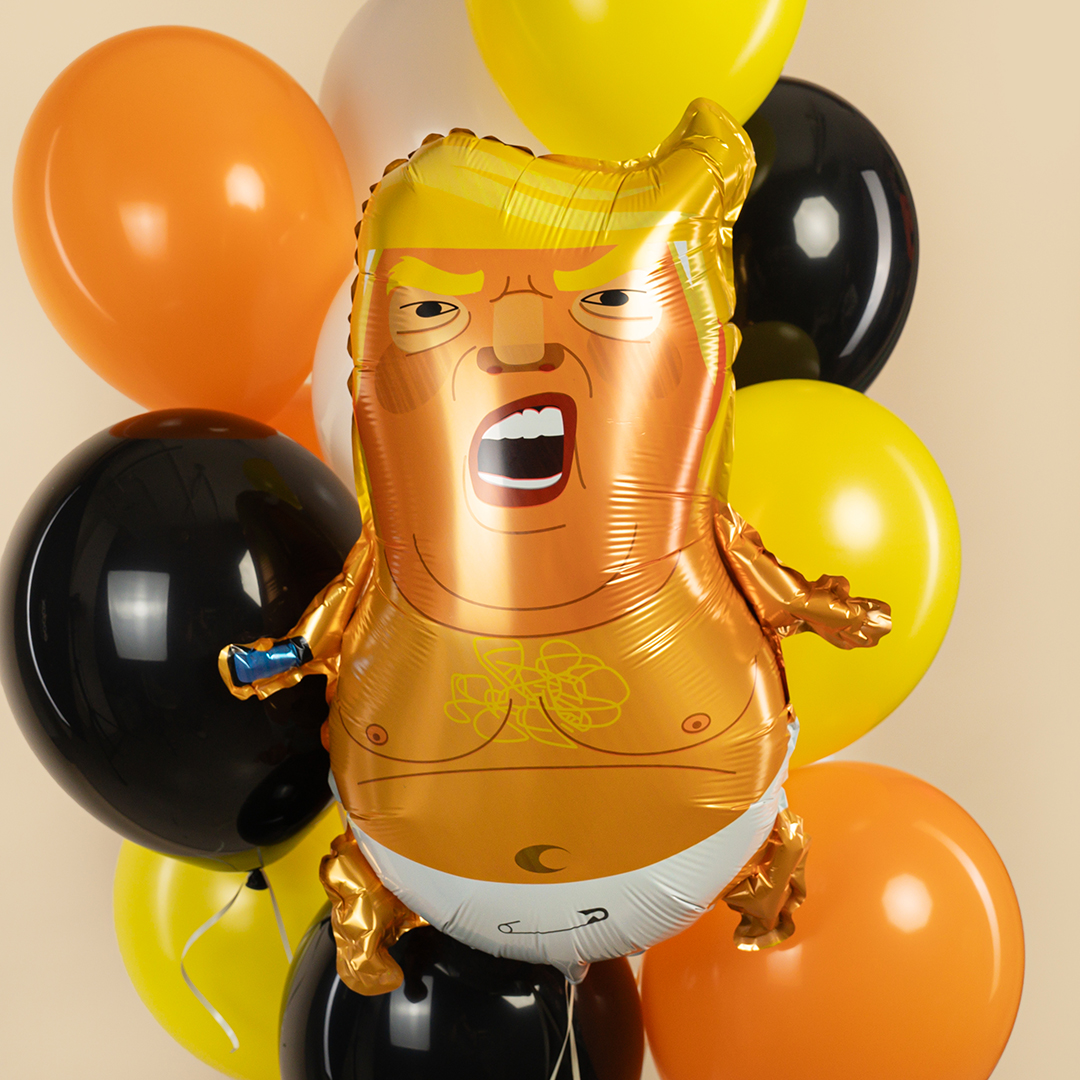 Шар (25''/64 см) Фигура, Малыш Дональд, 1 шт.