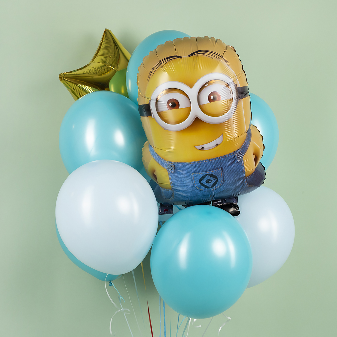 Шар (28''/71 см) Фигура, Банановый человечек, 1 шт. в уп.