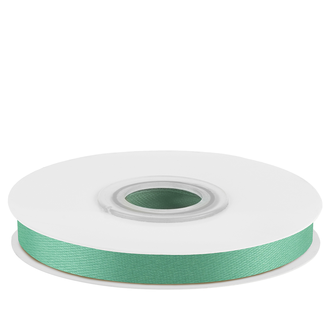 Лента атласная (0,7 см*22,85 м) Бирюзовый, 1 шт.