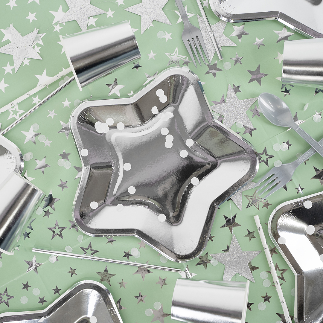 Ложки, Серебро, 15 см, 10 шт. в упак. 