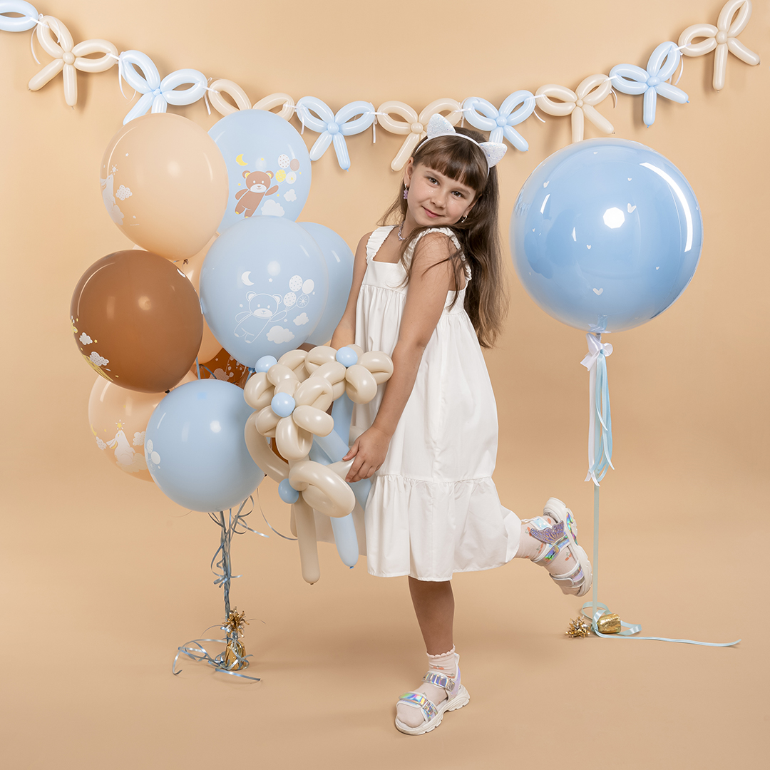 Шар (2''/5 см) ШДМ, Белый песок, пастель ретро, 100 шт.