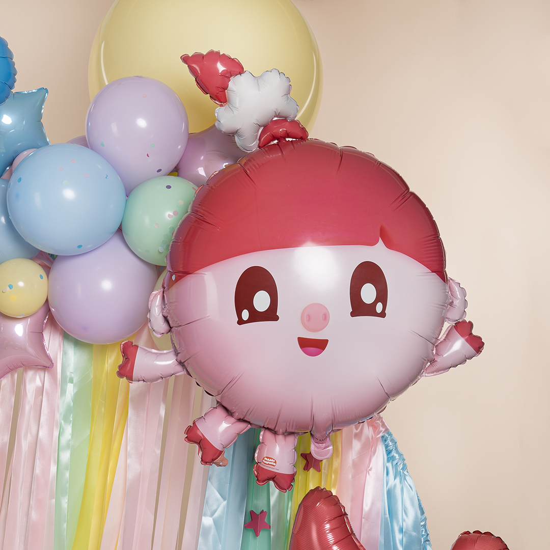 Шар (36''/91 см) Фигура, Малышарики, Нюшенька, 1 шт. в уп.