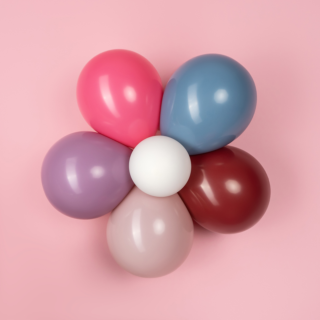 Шар (5''/13 см), Индиго, пастель ретро, 100 шт.