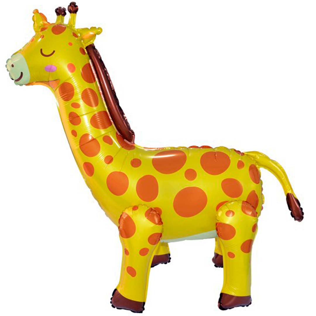 Шар (28''/71 см) Фигура 3D, Жираф, 1 шт. в уп.
