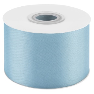 Лента атласная (5 см*22,85 м) Голубой, 1 шт.