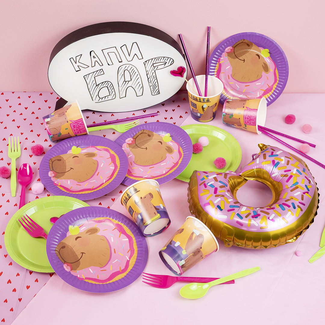 Вилки, Ярко-розовый, 15 см, 10 шт. в упак. 